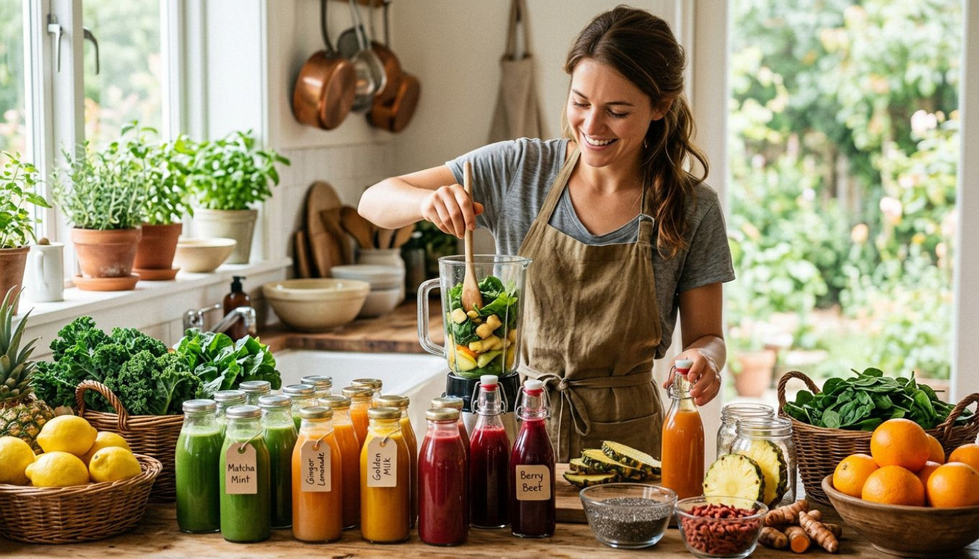 Pourquoi le fait-maison bouleverse la tendance des boissons healthy
